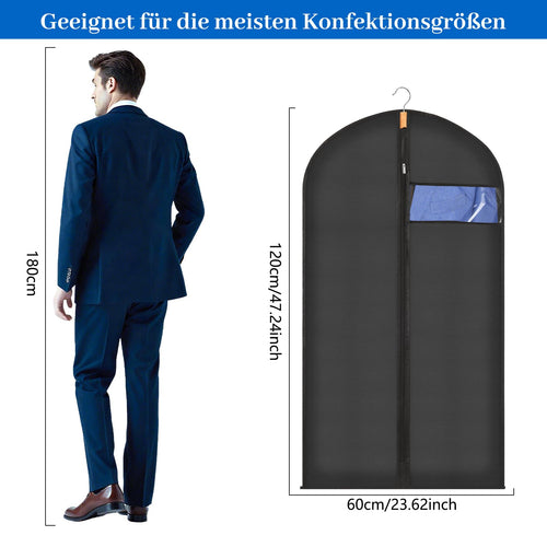 Atmungsaktive Kleidersäcke (3er-Set)