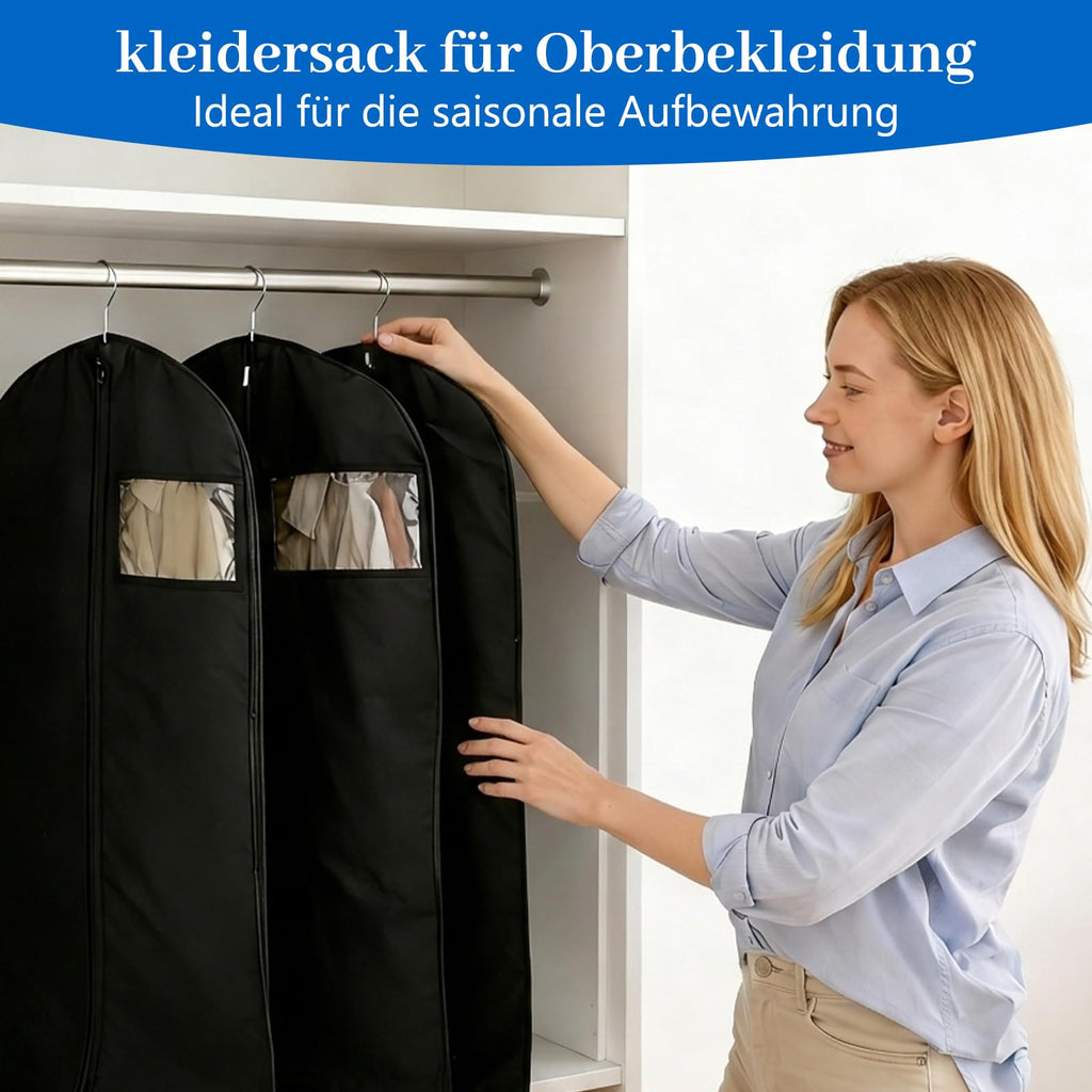 Atmungsaktive Kleidersäcke (3er-Set)